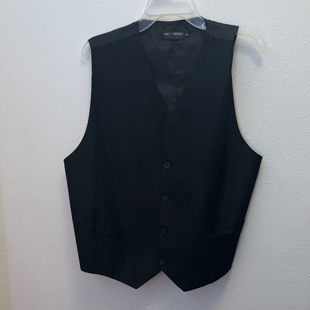 Lorenzo Classic Black Men's Vest